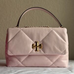 AUTHENTIC - Tory Burch Kira Small Diamond Quilted Convertible Shoulder Bag